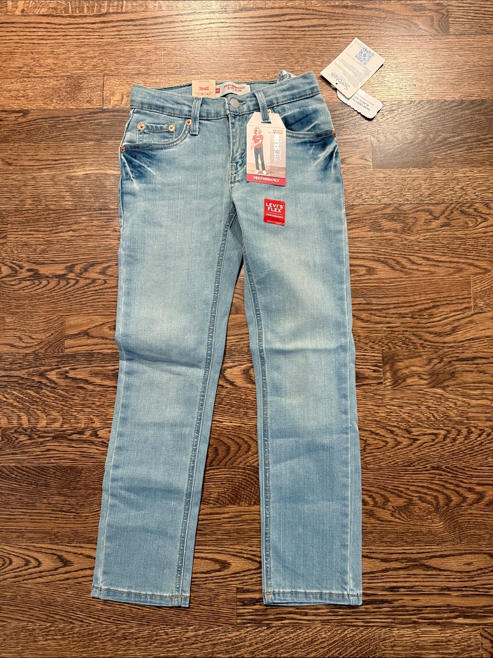 Levi's kids Light Wash Skinny Jeans